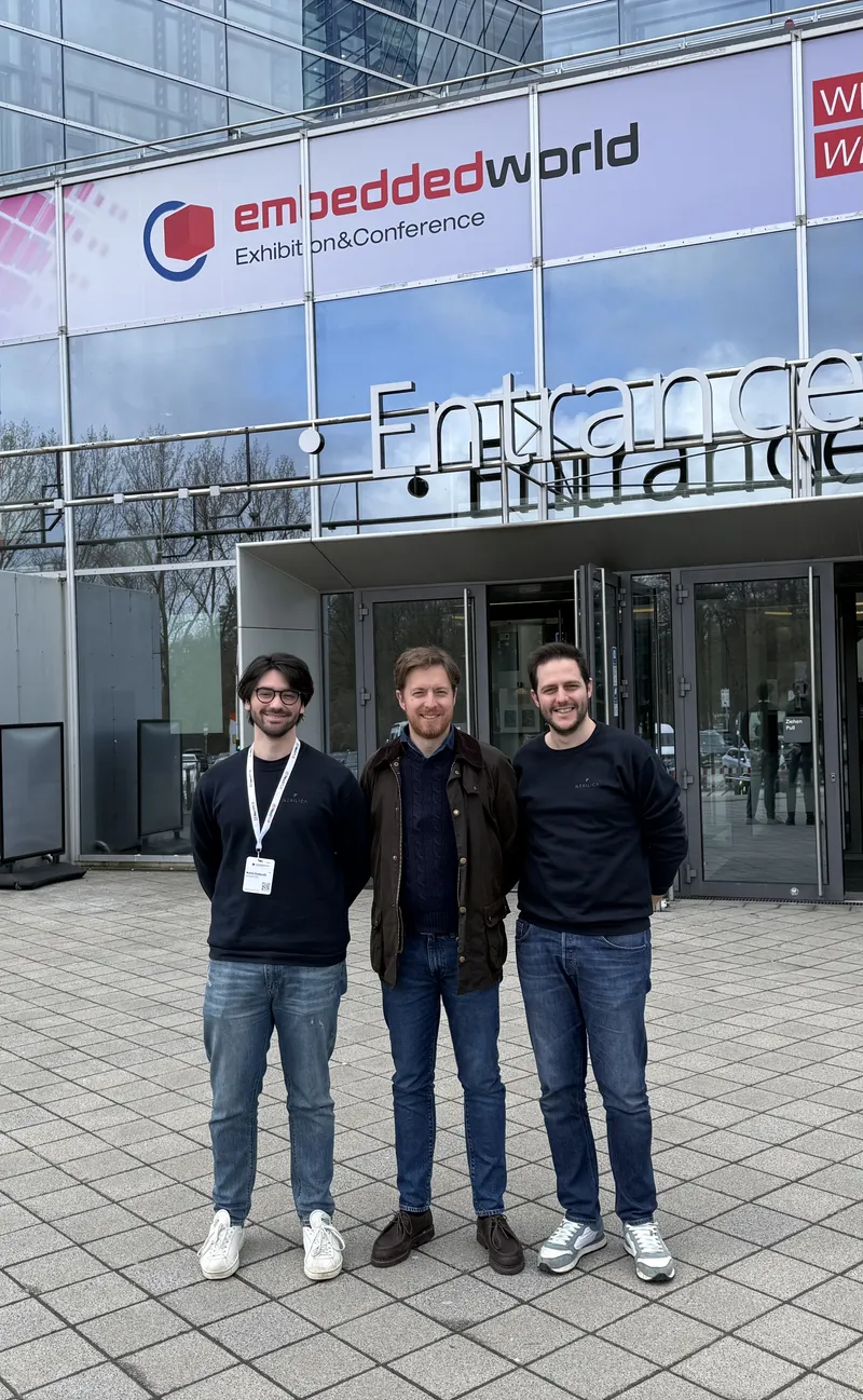 Il team Nexilica a Embedded World 2026 a Norimberga