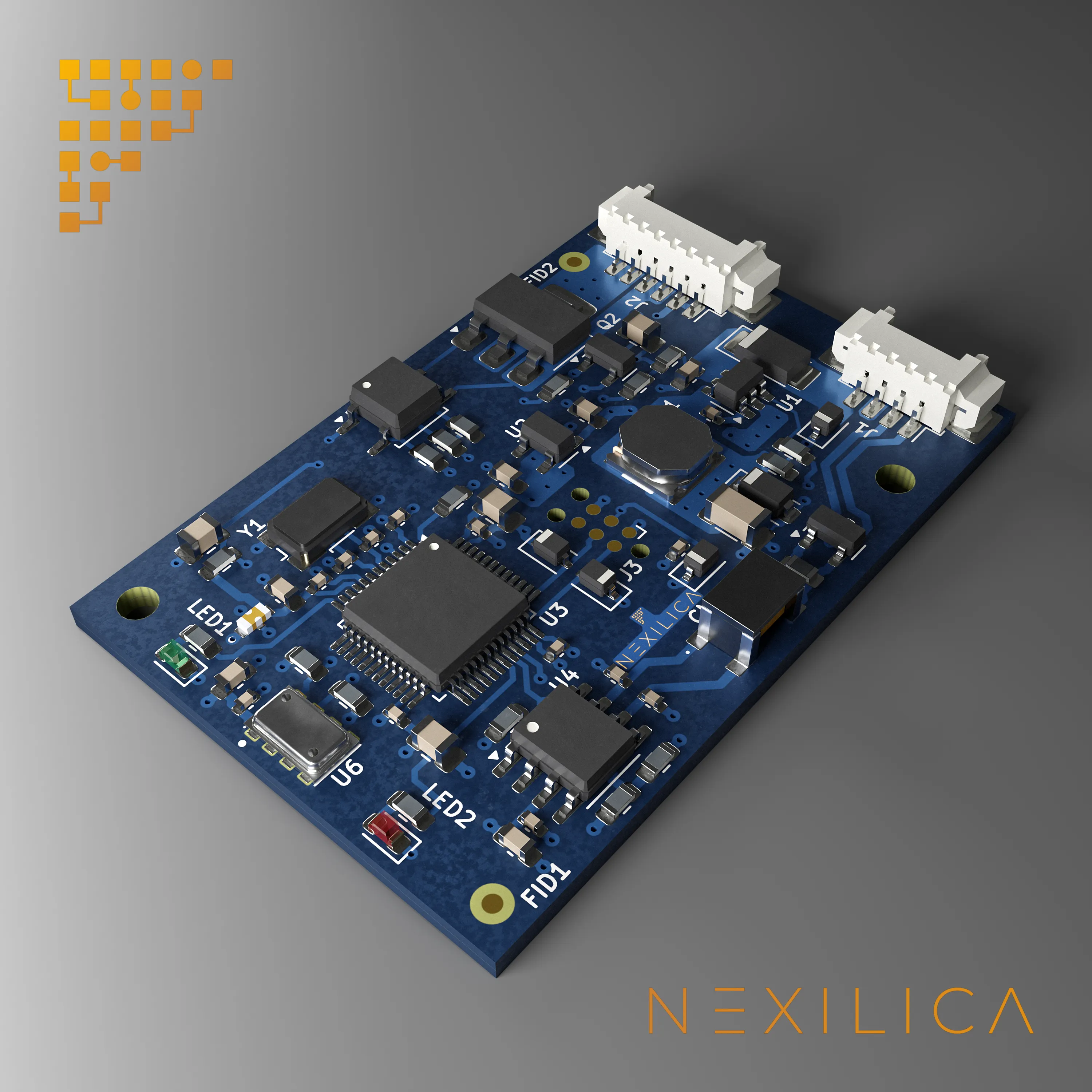 Scheda elettronica Pressor - sensore pressione temperatura CAN bus - Nexilica